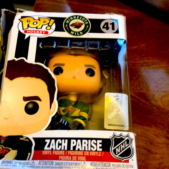 by zach parise Other - I box pop hockey